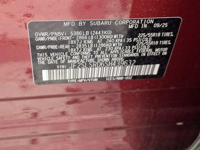 2025 Subaru Forester Limited Hybrid AWD