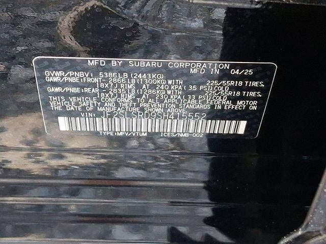 2025 Subaru Forester Limited Hybrid AWD