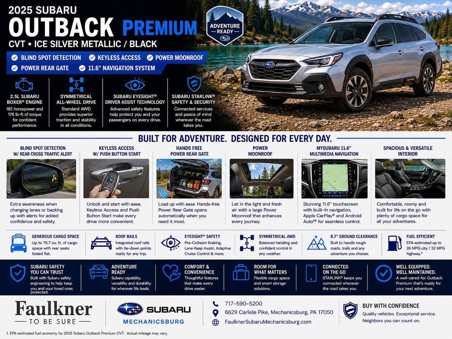 2025 Subaru Outback Premium AWD