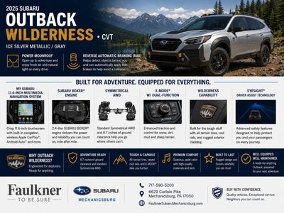 2025 Subaru Outback Wilderness AWD