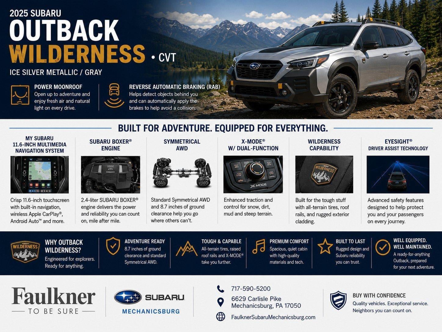 2025 Subaru Outback Wilderness AWD
