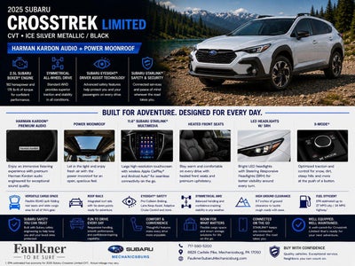 2025 Subaru Crosstrek Limited AWD