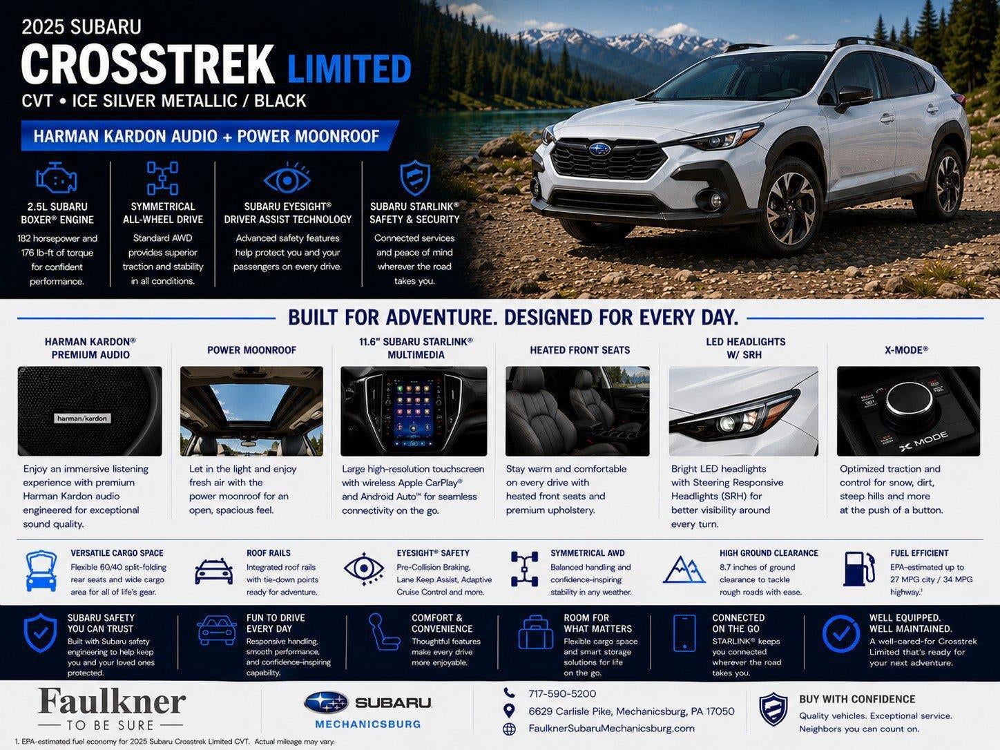2025 Subaru Crosstrek Limited AWD
