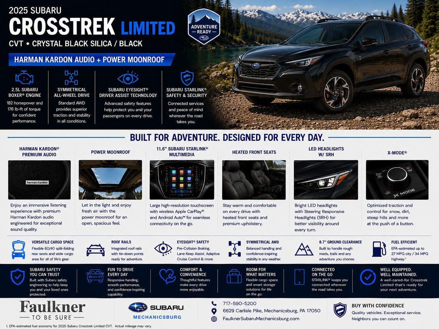 2025 Subaru Crosstrek Limited AWD