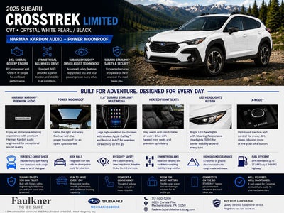 2025 Subaru Crosstrek Limited AWD