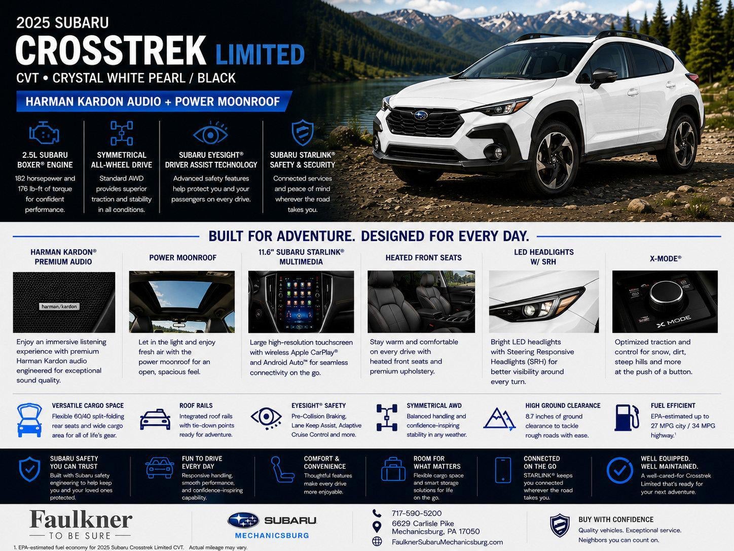 2025 Subaru Crosstrek Limited AWD