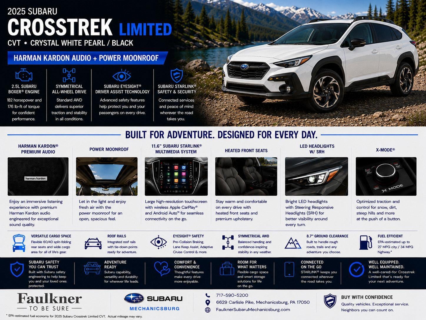 2025 Subaru Crosstrek Limited AWD