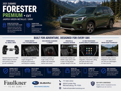 2021 Subaru Forester Premium CVT