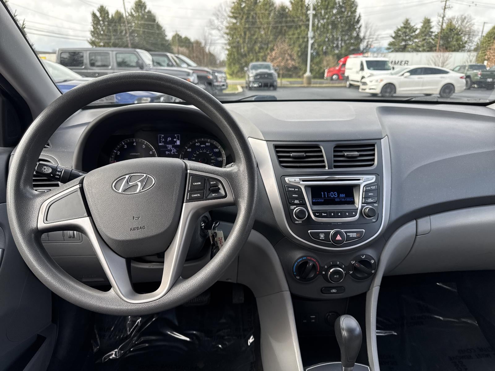 2016 Hyundai ACCENT 5dr HB Auto SE