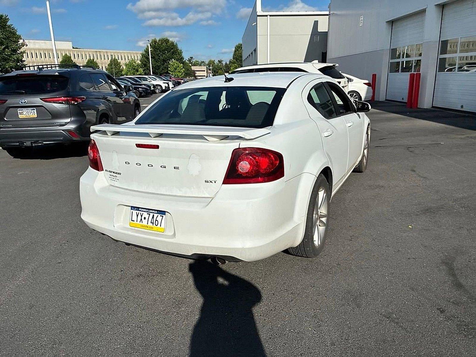 2012 Dodge Avenger 4dr Sdn SXT Plus