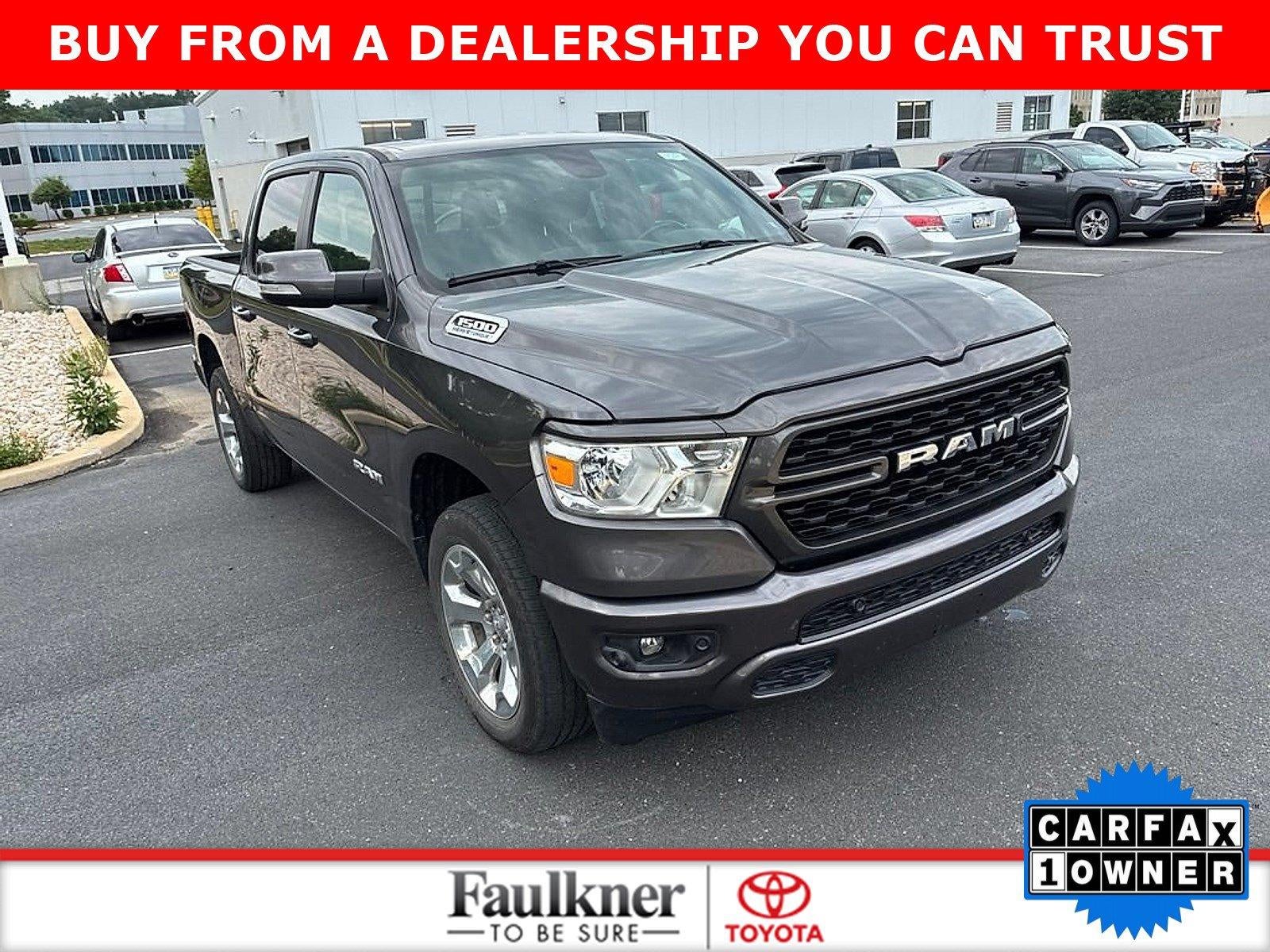 2022 RAM 1500 Big Horn 4x4 Crew Cab 5'7" Box
