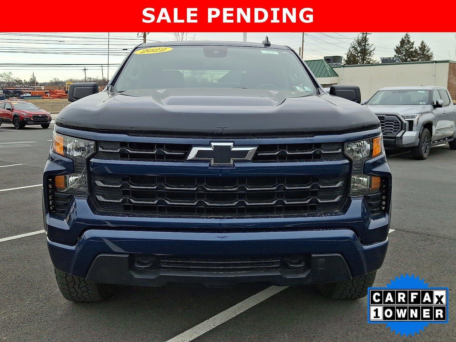 2022 Chevrolet Silverado 1500 Crew Cab Short Box 4-Wheel Drive Custom
