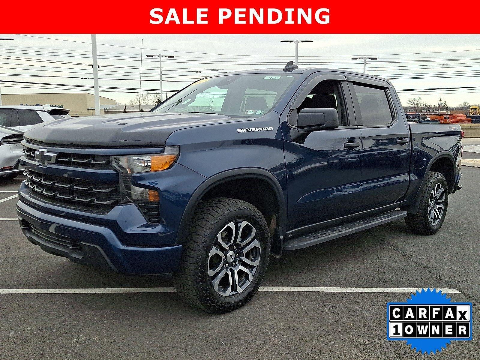 2022 Chevrolet Silverado 1500 Crew Cab Short Box 4-Wheel Drive Custom