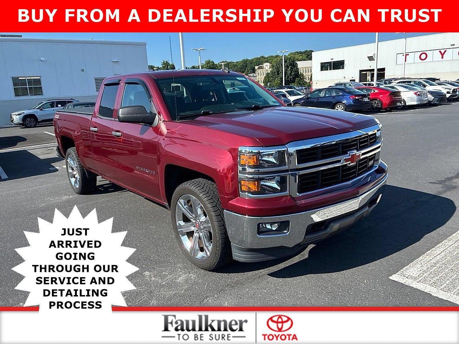 2014 Chevrolet Silverado 1500 Double Cab Standard Box 4-Wheel Drive LT w/2LT