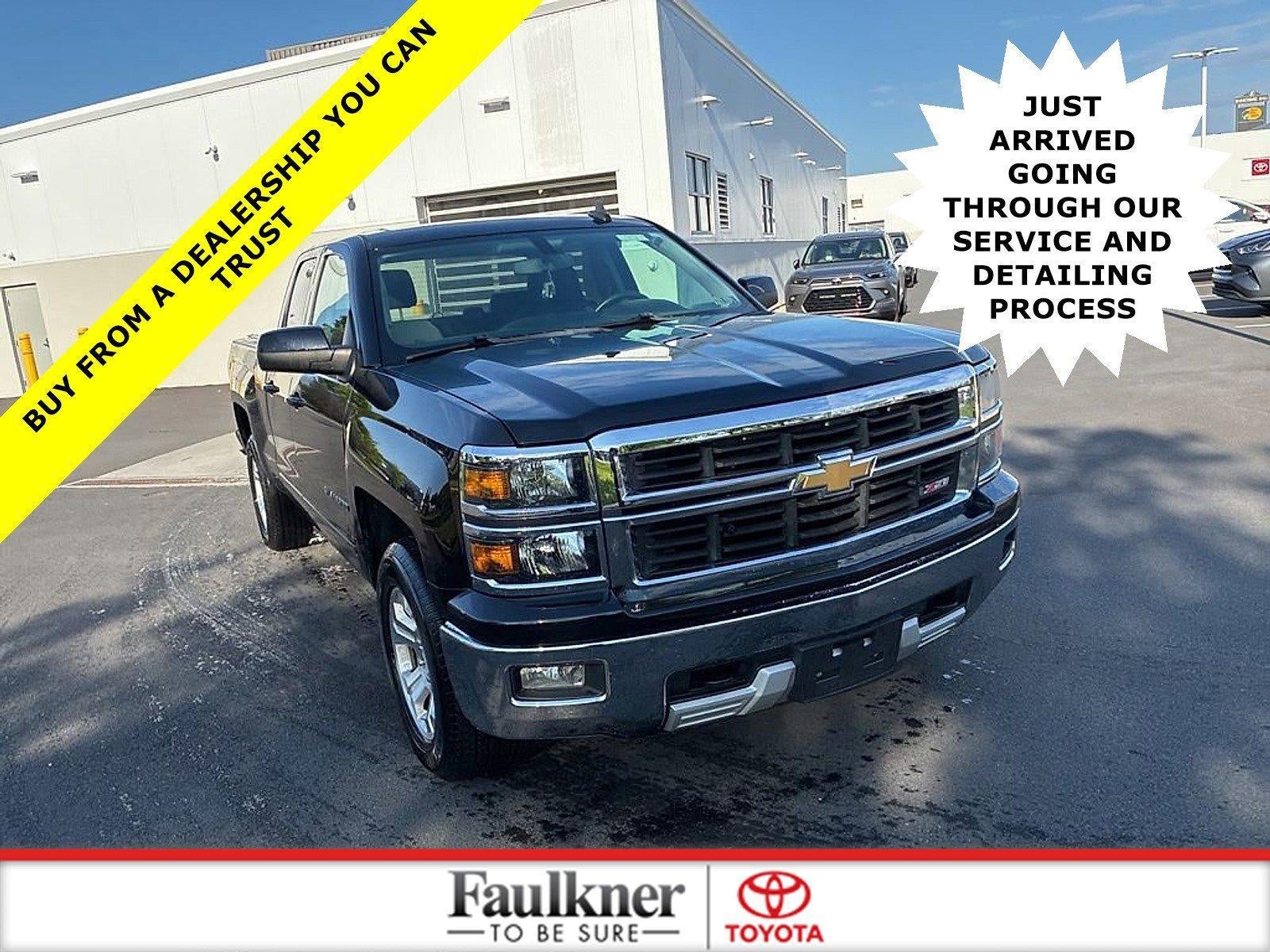 2015 Chevrolet Silverado 1500 Double Cab Standard Box 4-Wheel Drive LT Z71
