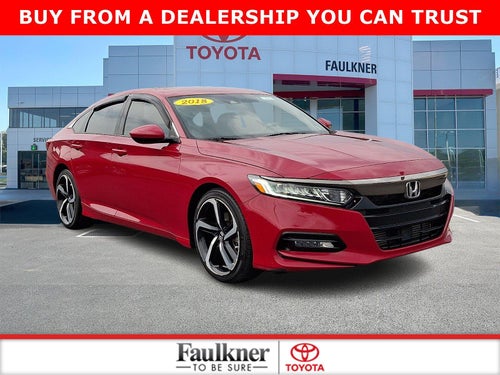 2018 Honda Accord Sedan Sport 1.5T CVT