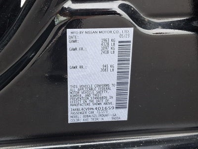 2023 Nissan Altima 2.5 SR Sedan