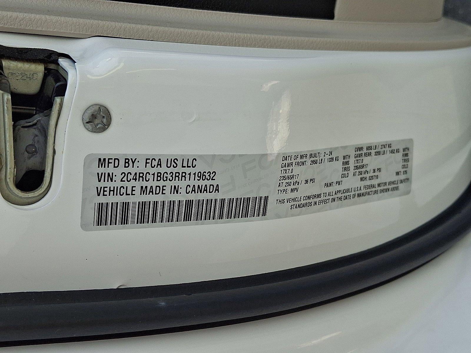 2024 Chrysler Pacifica Touring L FWD