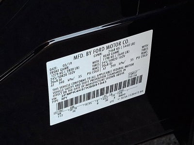 2019 Ford Edge Titanium AWD