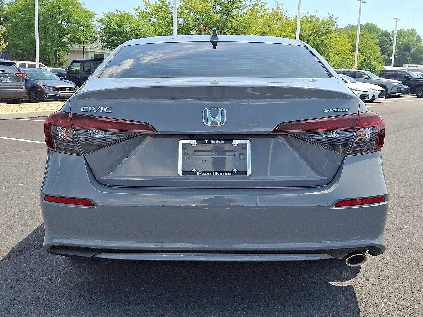 2025 Honda Civic Sedan Sport CVT