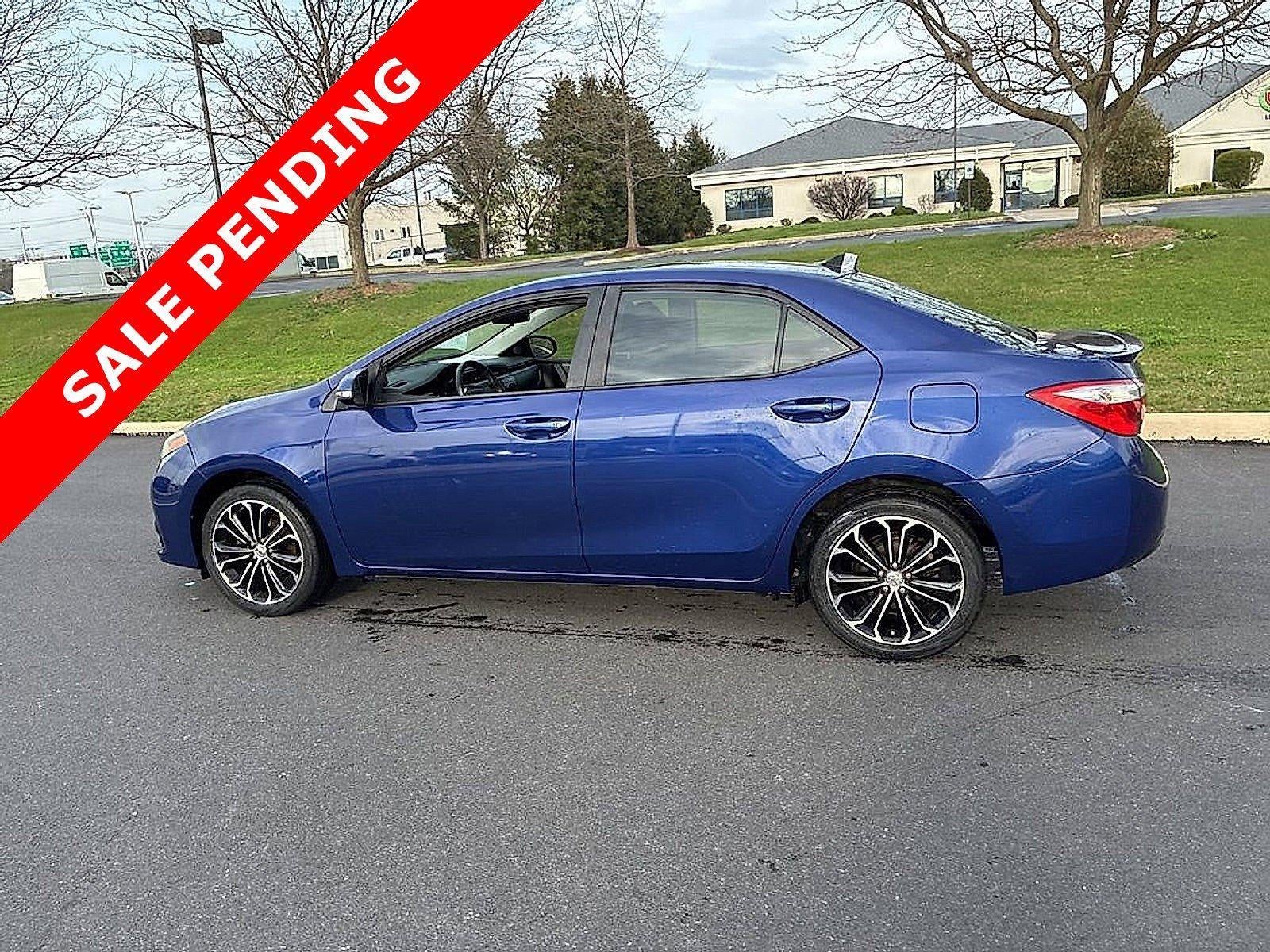 2016 Toyota Corolla 4dr Sdn Man L (Natl)