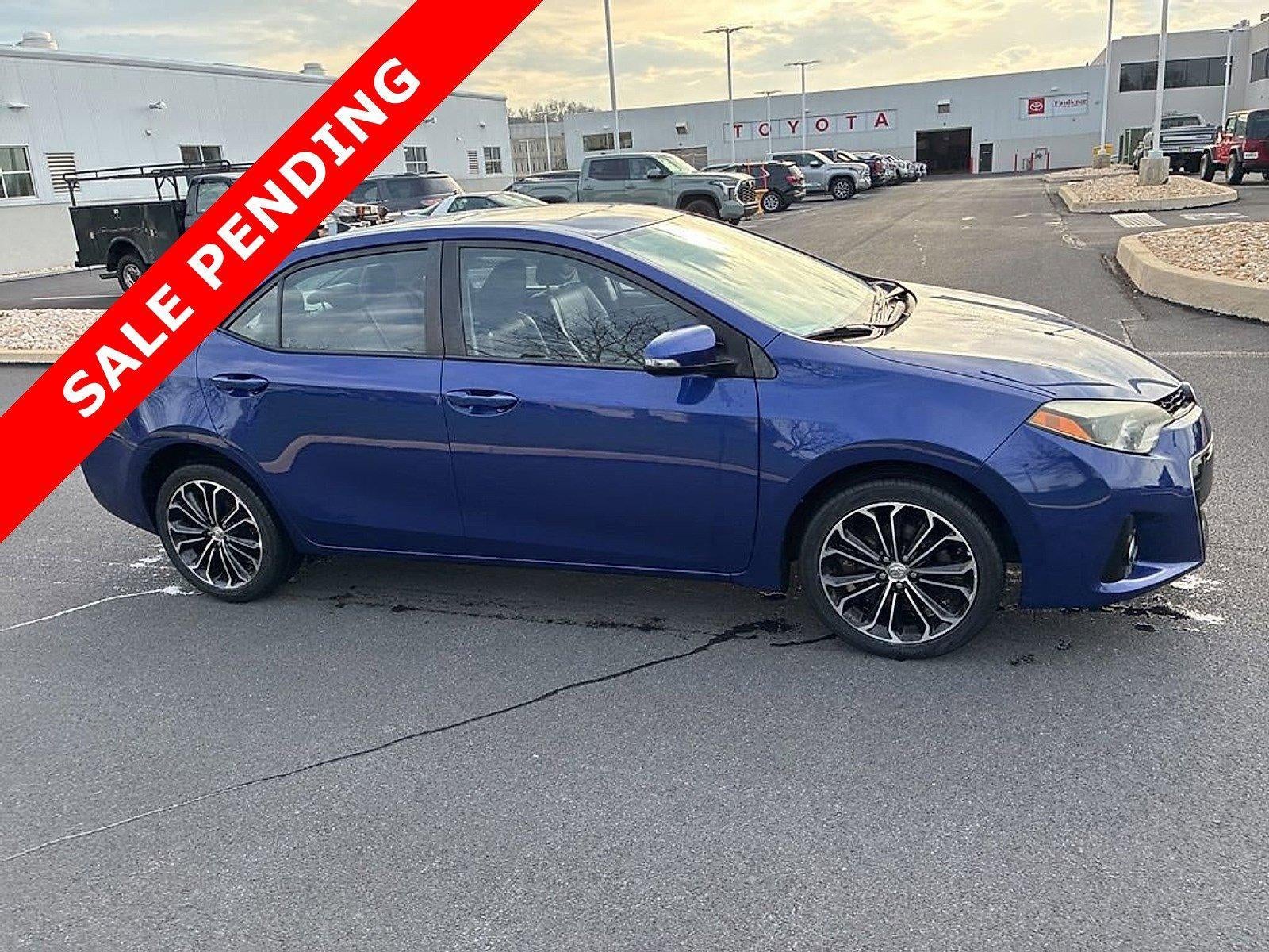 2016 Toyota Corolla 4dr Sdn Man L (Natl)