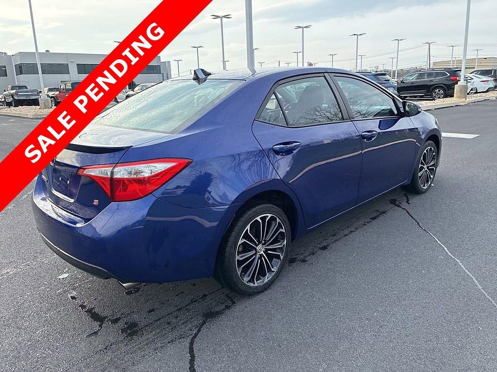 2016 Toyota Corolla 4dr Sdn Man L (Natl)