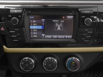 2016 Toyota Corolla 4dr Sdn Man L (Natl)