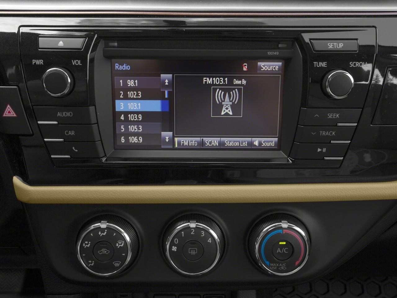 2016 Toyota Corolla 4dr Sdn Man L (Natl)