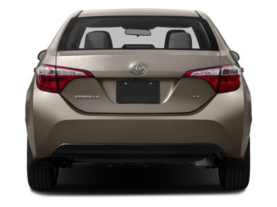 2016 Toyota Corolla 4dr Sdn Man L (Natl)