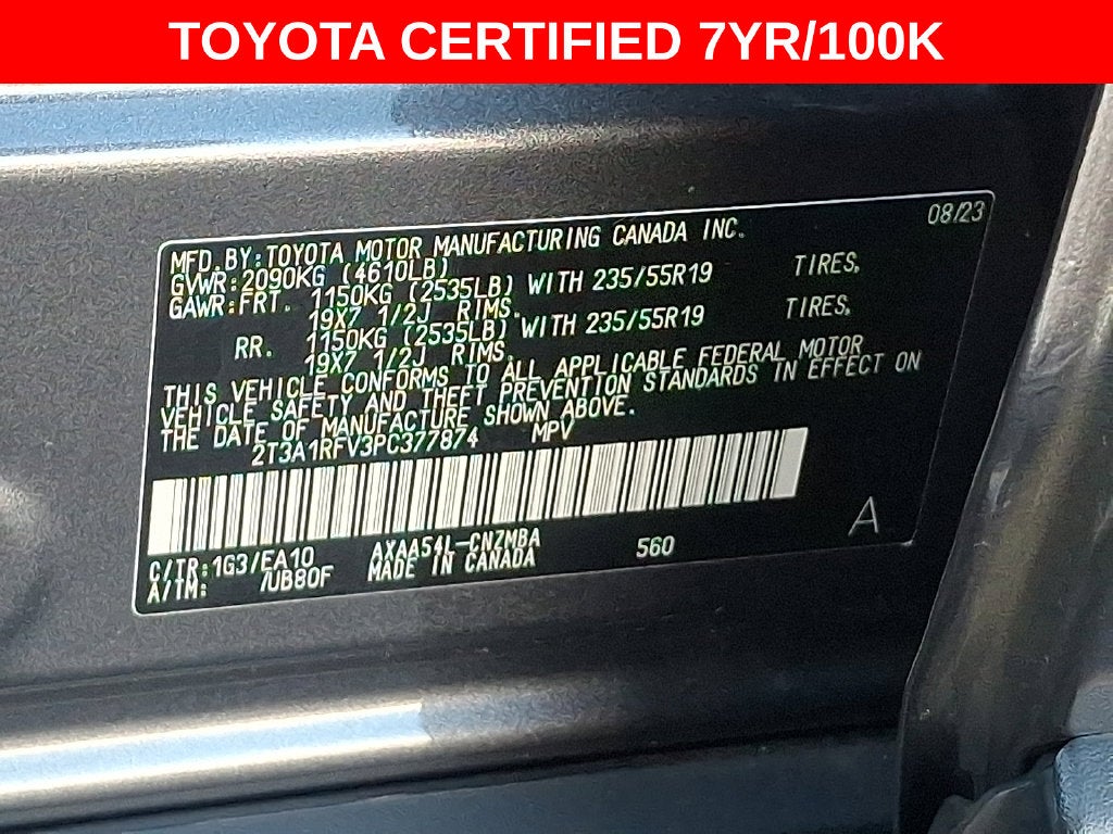 2023 Toyota RAV4 XLE Premium CERTIFIED