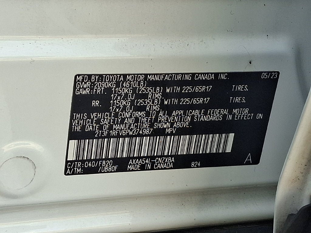 2023 Toyota RAV4 LE CERTIFIED