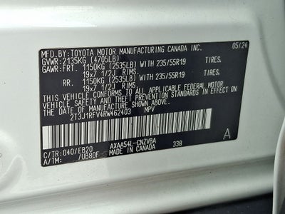 2024 Toyota RAV4 Adventure CERTIFIED