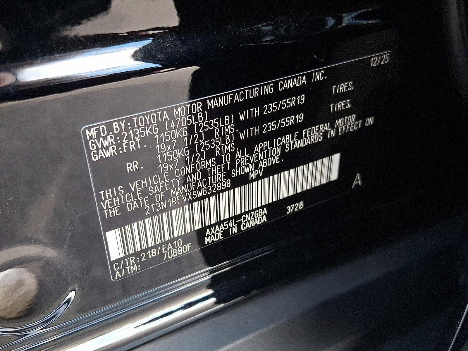 2025 Toyota RAV4 Limited AWD (GS)