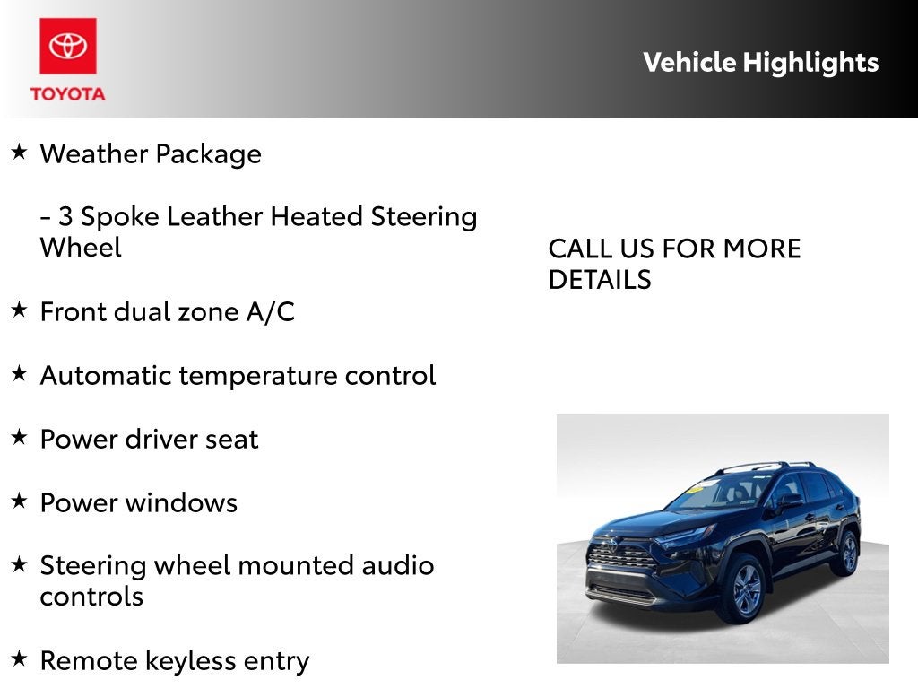 2025 Toyota RAV4 XLE CERTIFIED