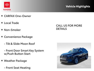 2025 Toyota RAV4 XLE CERTIFIED