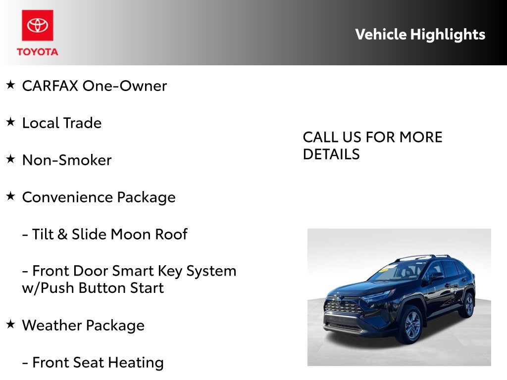2025 Toyota RAV4 XLE CERTIFIED