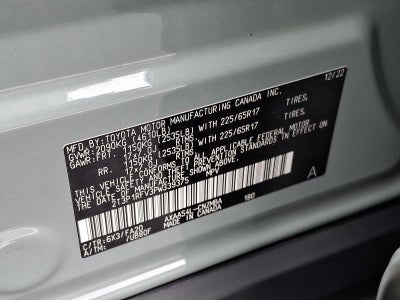 2023 Toyota RAV4 XLE AWD (Natl)