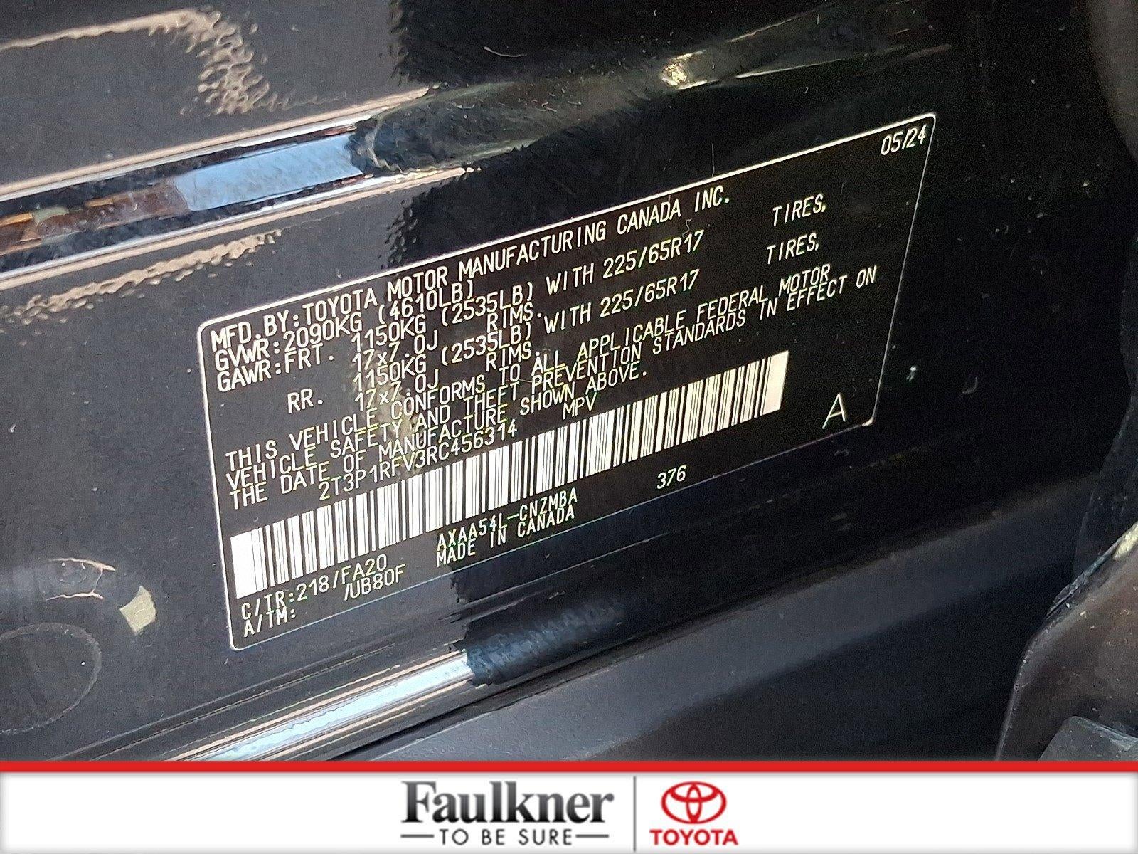 2024 Toyota RAV4 XLE AWD (Natl)