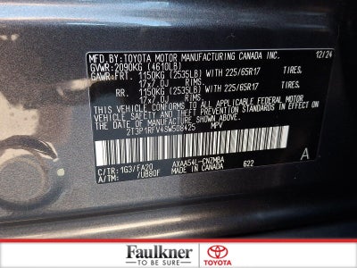 2025 Toyota RAV4 XLE AWD (Natl)