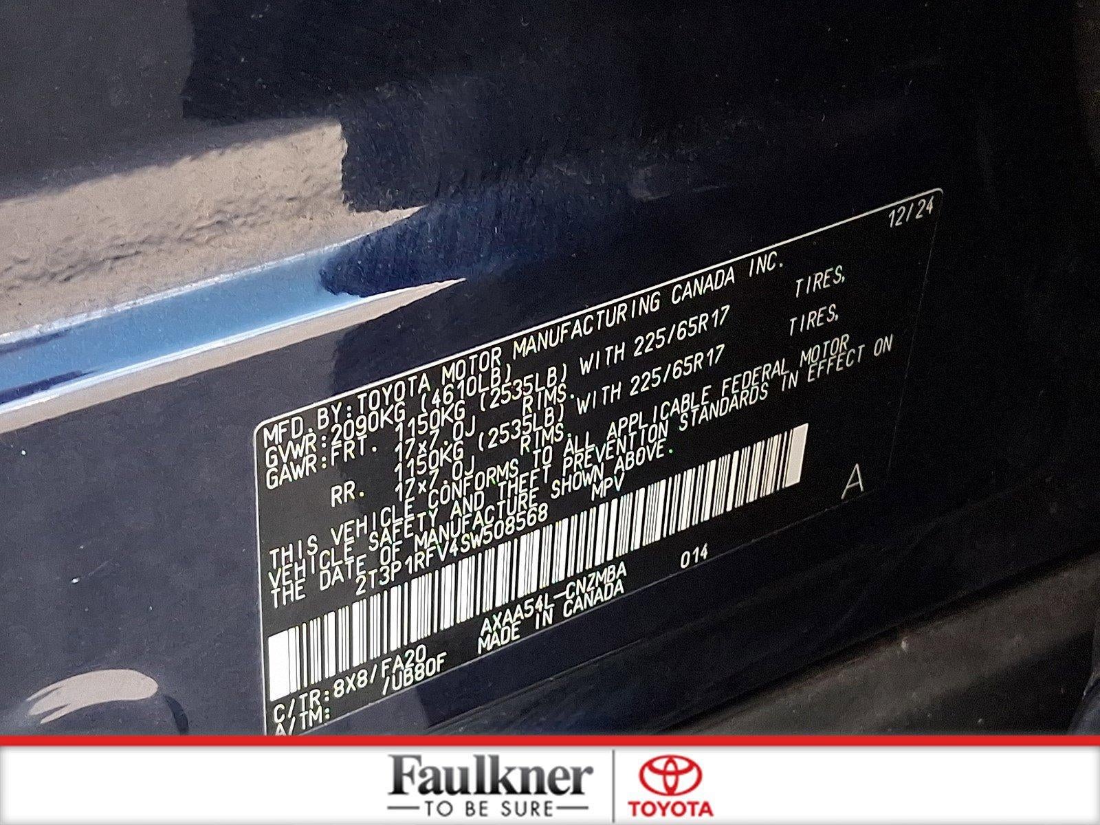 2025 Toyota RAV4 XLE AWD (Natl)
