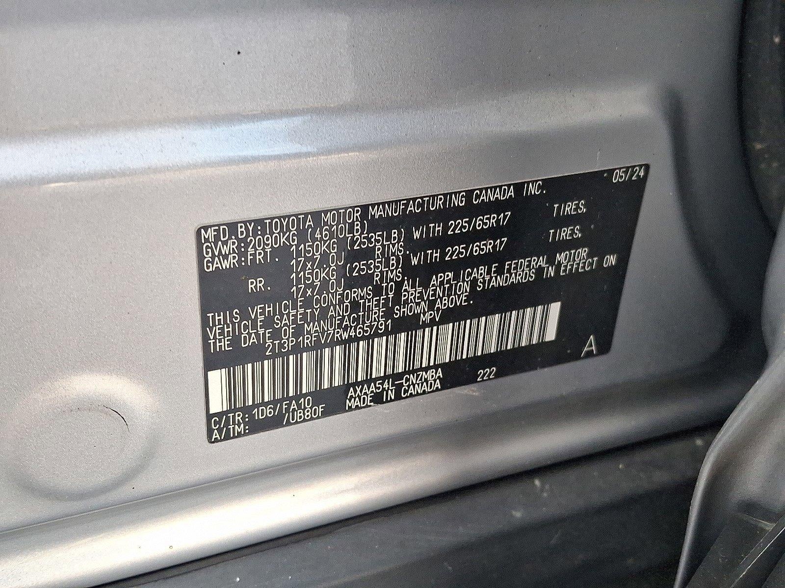 2024 Toyota RAV4 XLE AWD (Natl)