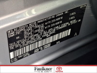 2024 Toyota RAV4 Hybrid SE AWD (Natl)