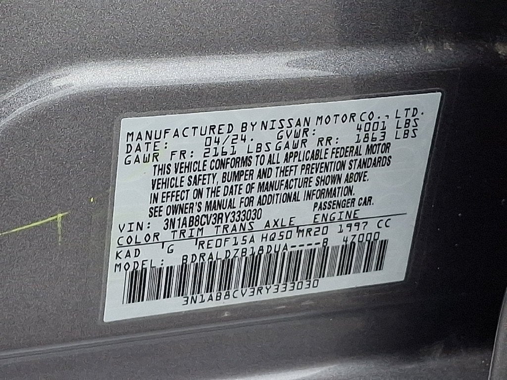 2024 Nissan Sentra SV
