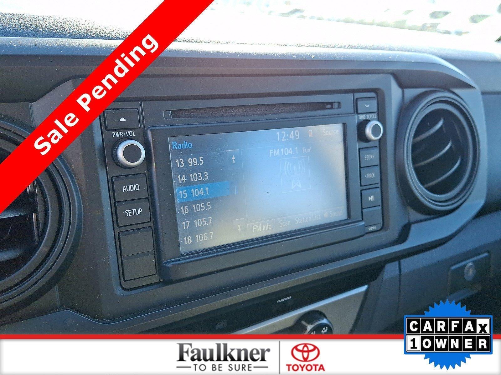 2016 Toyota Tacoma 4WD Double Cab Short Bed V6 Automatic SR (Natl)