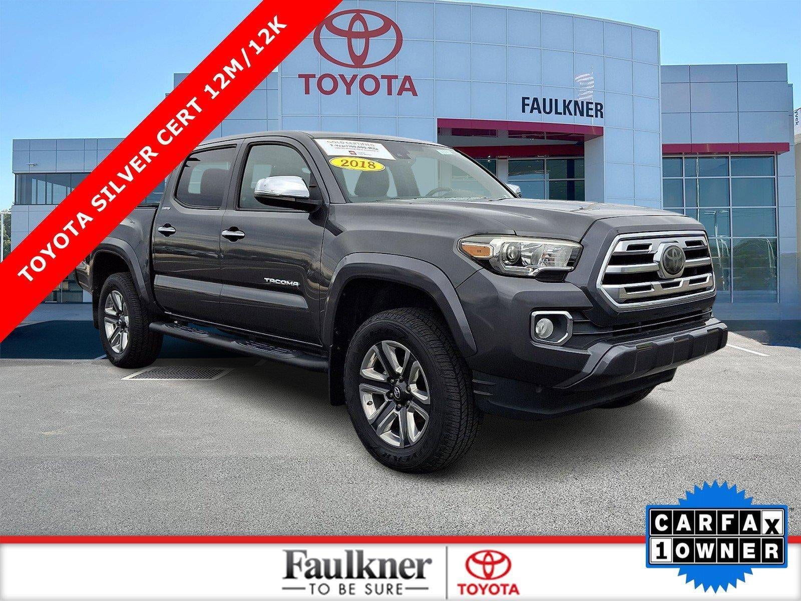 2018 Toyota Tacoma Limited Double Cab 5' Bed V6 4x4 AT (Natl)