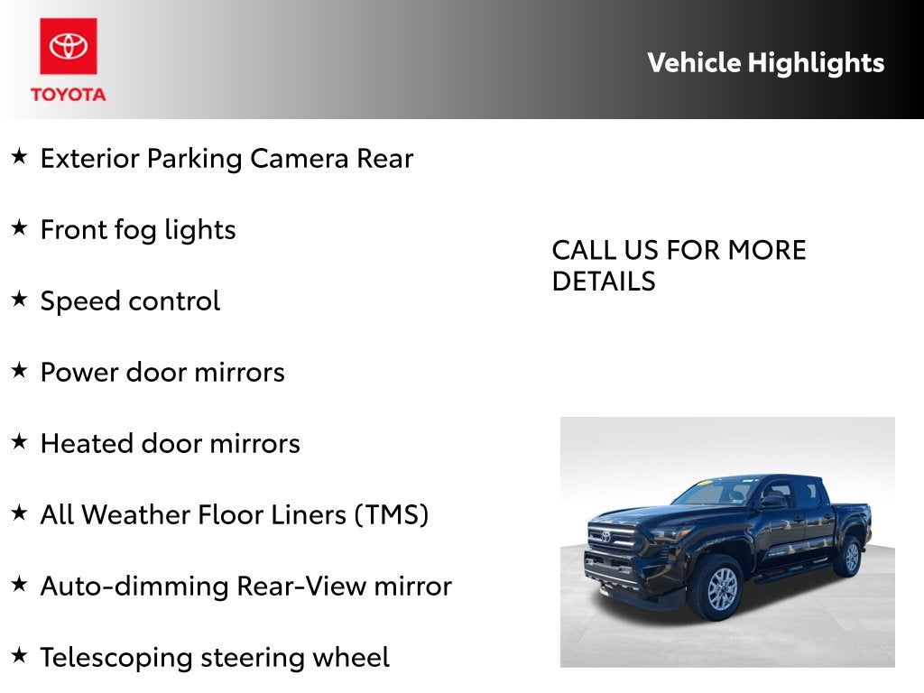 2025 Toyota Tacoma SR5 CERTIFIED