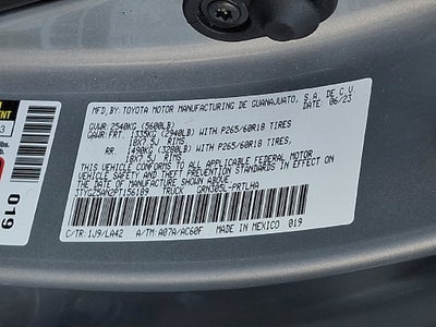 2023 Toyota Tacoma Limited V6