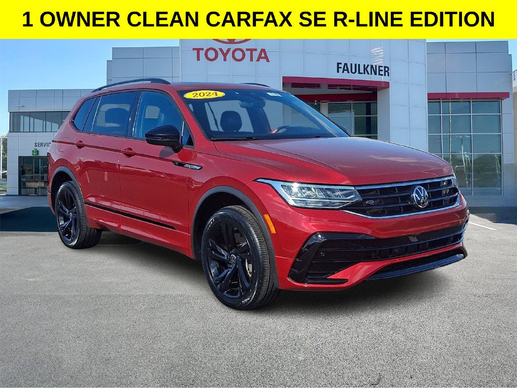 2024 Volkswagen Tiguan 2.0T SE R-Line Black