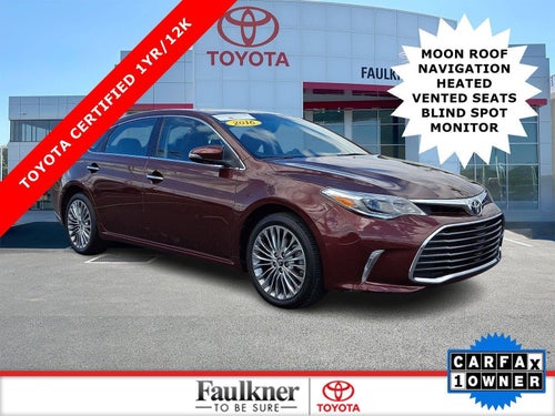 2016 Toyota Avalon 4dr Sdn XLE (Natl)